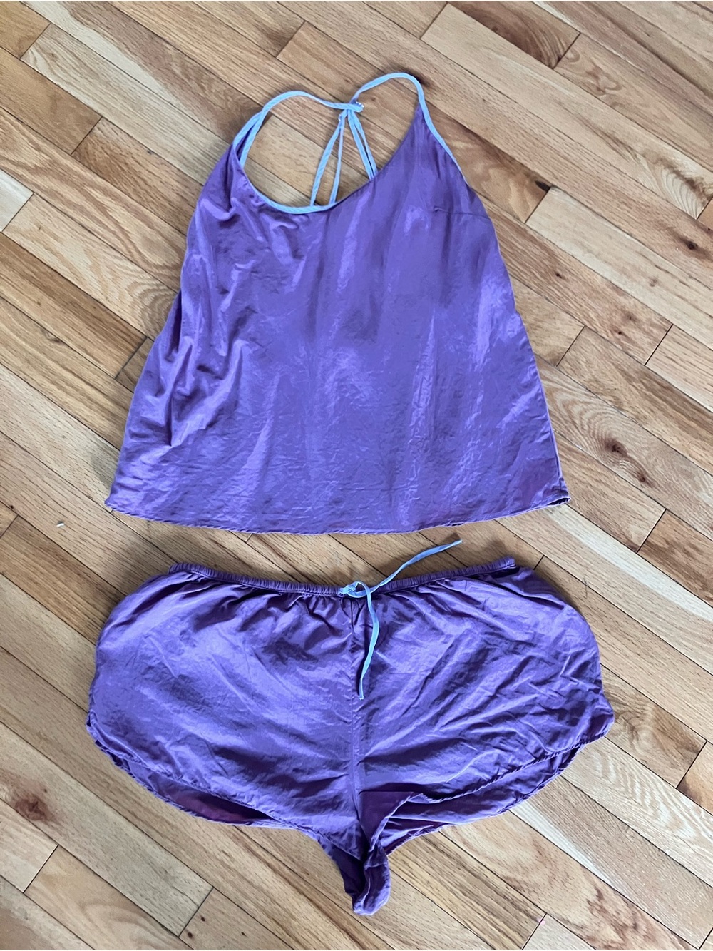 Victoria's Secret Purple Camisole & Shorts Pajama Set
